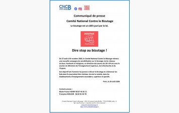 Lutte contre le bizutage